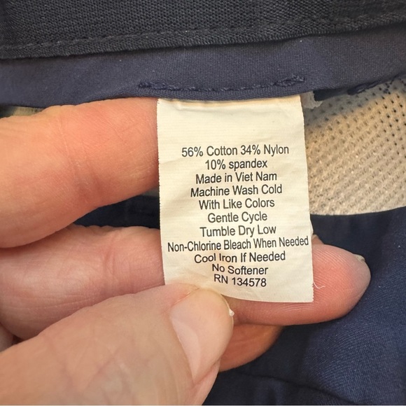 Vineyard Vines Performance Men's Pants Blue Stretch Golf - Picture 5 of 6